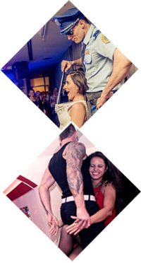 optreden van mannelijke strippers vrijgezellenfeest
